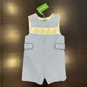 New NWT Masters Smocked Jon Jon